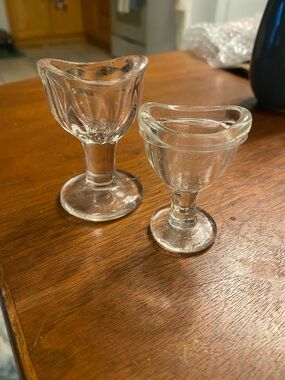 Antique 1900 to 1930s Mosser Eye Wash Cups